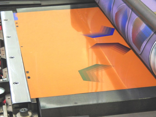 工業製品用オフセット印刷機
